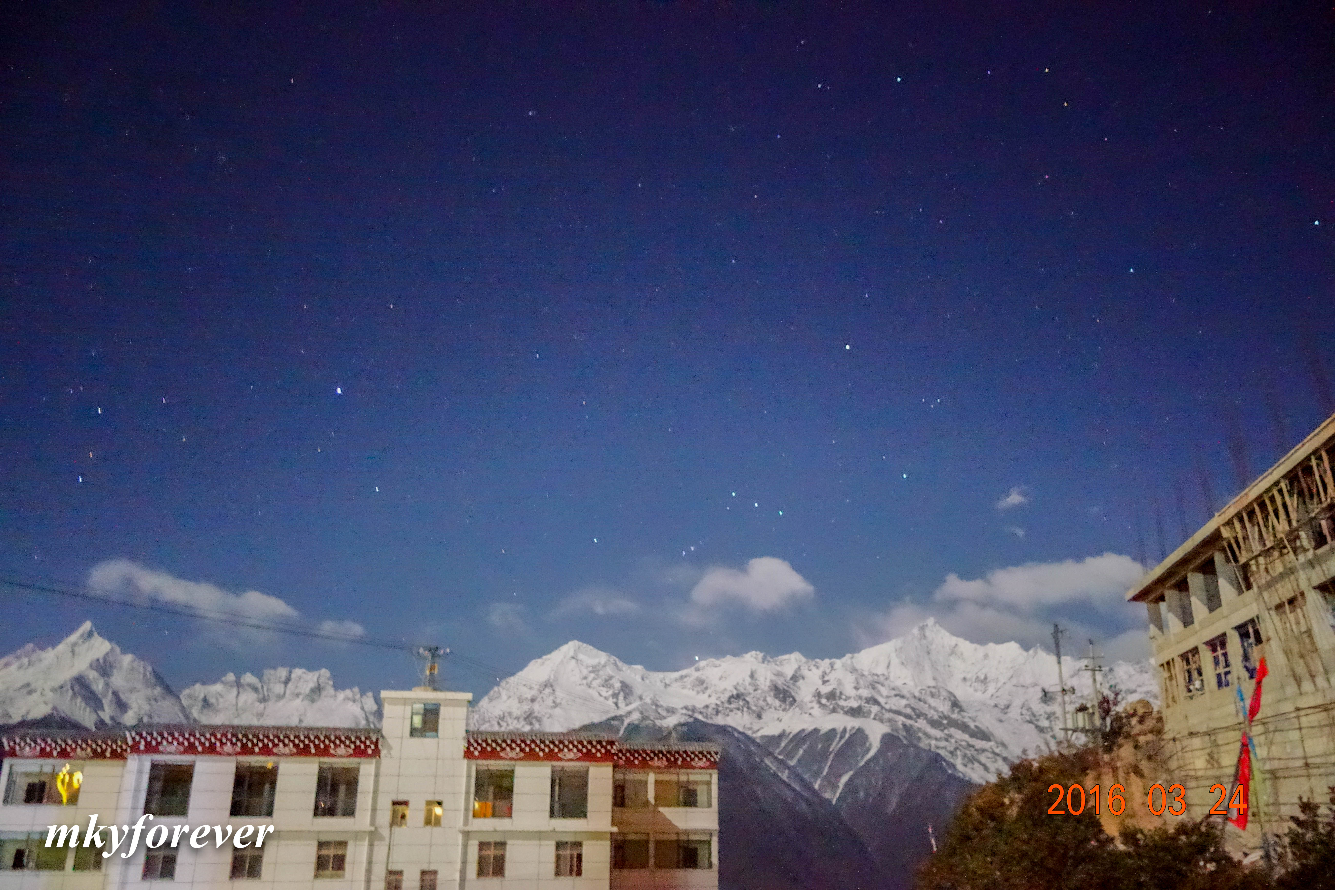 星空、梅里